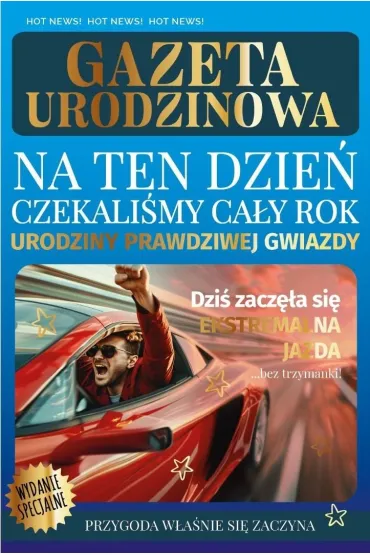 Karnet Urodziny gazeta