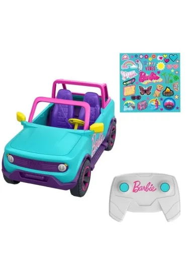 Hot Wheels Pojazd R/C Barbie SUV 1:12