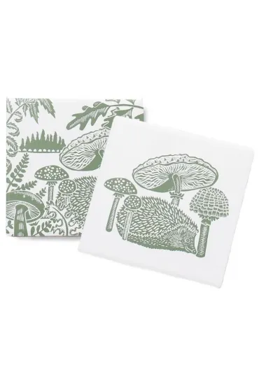 Kate Heiss Podkładki pod kubek zielone 2 szt