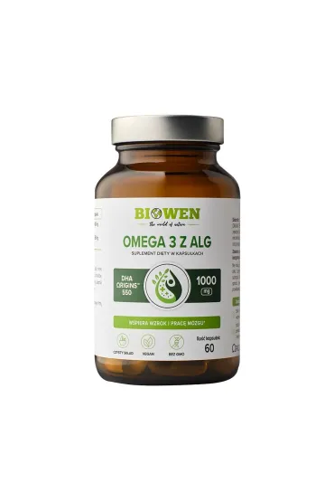 Omega 3 z alg - suplement diety