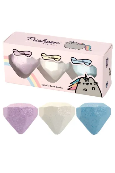 Kule do kąpieli Pusheen Owocowe zapachy 3szt.BATH65