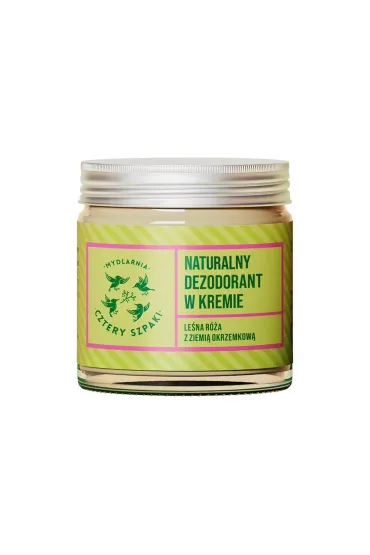 Naturalny dezodorant w kremie Leśna Róża