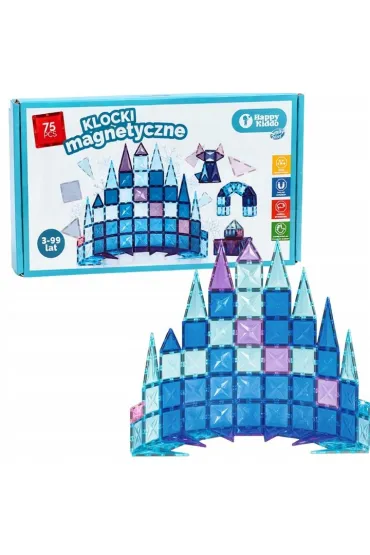  Klocki magnetyczne 75el