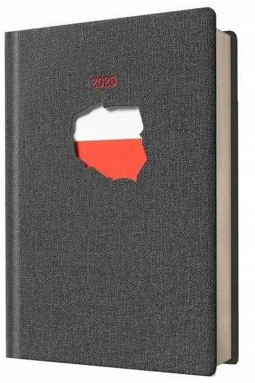 Kalendarz 2026 A5 dzienny miasta polski