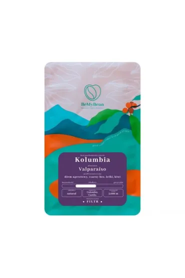 Kawa ziarnista Kolumbia Valparaíso Natural Filter