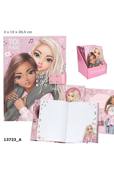 Pamiętnik na kod Top Model Me BFF  grający BEST FRIENDS 13723A