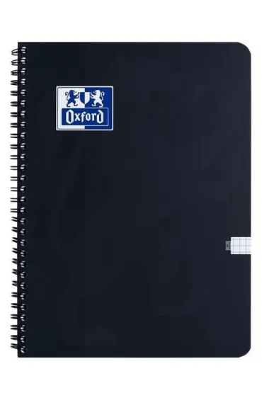 Kołozeszyt A5/80K kratka Esse czarny (5 szt)