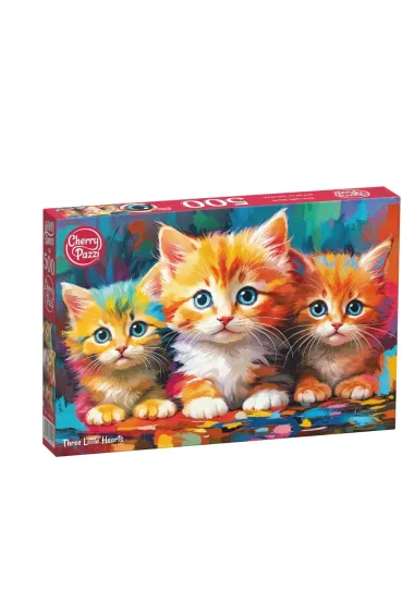Puzzle 500 el. Three Little Hearts