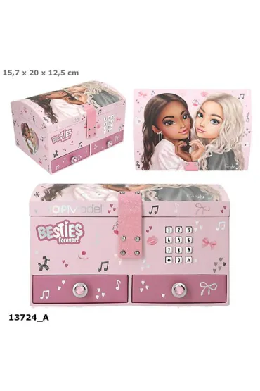 Szkatułka na kod Top Model Me BFF grająca BEST FRIENDS 13724A