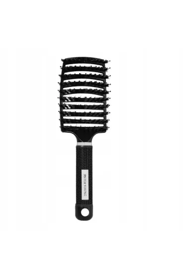 Zoco Hair Brush szczotka do włosów z włosiem dzika Black
