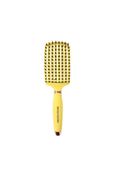 Ovia Hair Brush szczotka do włosów z włosiem dzika Lemon
