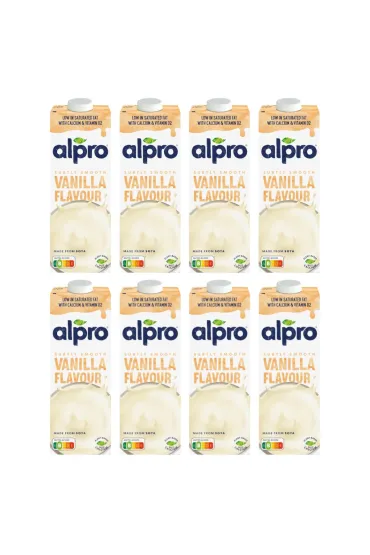 Napój Sojowy o smaku waniliowym z wapniem i witaminami zestaw