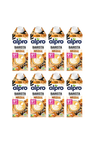 Barista do kawy - Napój Migdałowy z wapniem zestaw