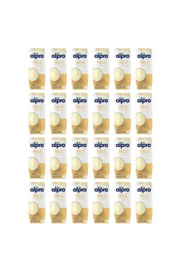 Napój Sojowy o smaku waniliowym z wapniem i witaminami zestaw