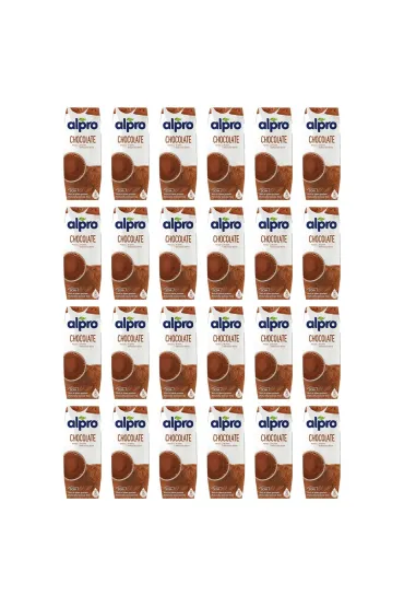 Napój sojowy o smaku czekoladowym z wapniem i witaminami zestaw