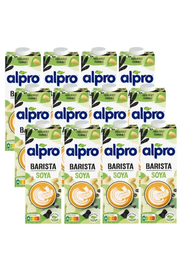 Barista do kawy - Napój Sojowy z wapniem i witaminami zestaw