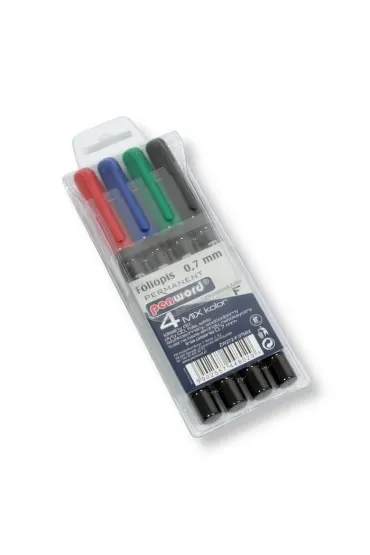 Marker do folii 0.7mm 4 kolory