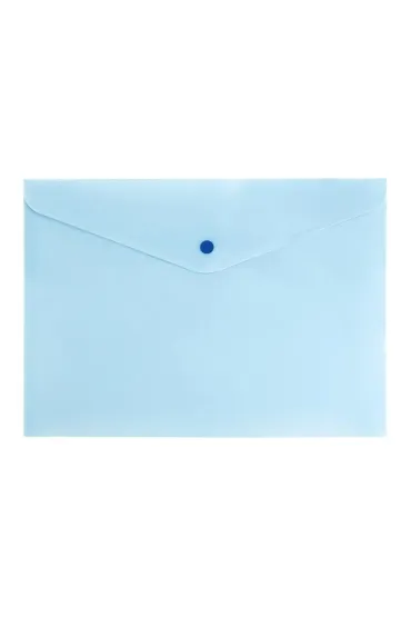 Teczka A4 zamykane na zatrzak pastel niebieski