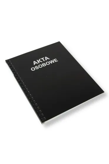 Teczka Akta osobowe T1 czarna