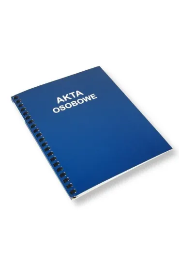 Teczka Akta osobowe T1 niebieska