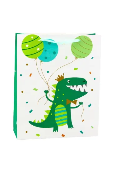 Torba prezentowa dinozaur 32x26x10cm