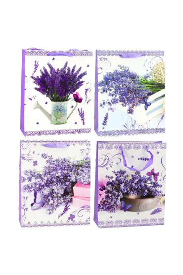 Torebka prezentowa 32x26x12cm MIX