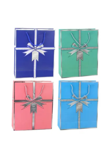 Torebka prezentowa 32x26x12cm MIX