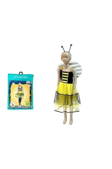 Strój karnawałowy pszczółka rozm. 100-110cm