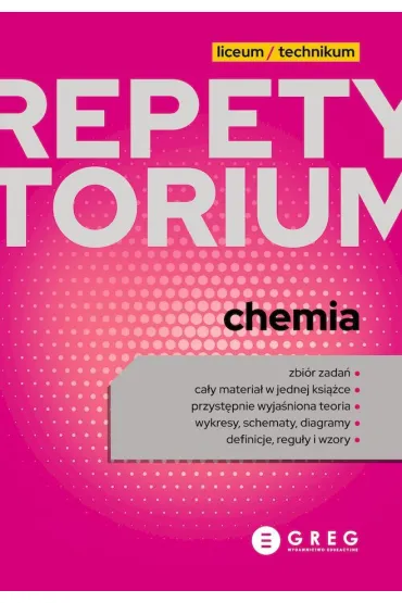 Repetytorium - liceum/technikum - chemia - 2026