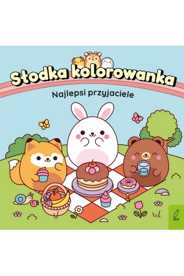 Słodka kolorowanka. Najlepsi przyjaciele