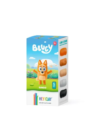 Hey Clay- Figurka Bluey Bingo + akcesoriami 5pak