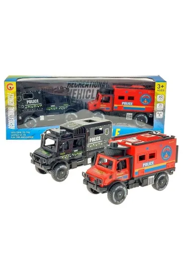 Radiowóz i wóz strażacki transportowe 2 szt