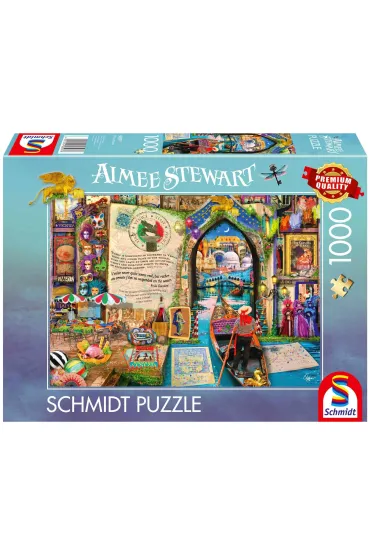 Puzzle PQ 1000 el. Wspomnienia z Wenecji / Włochy