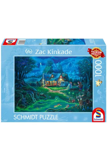 Puzzle PQ 1000 el. Nawiedzony dom