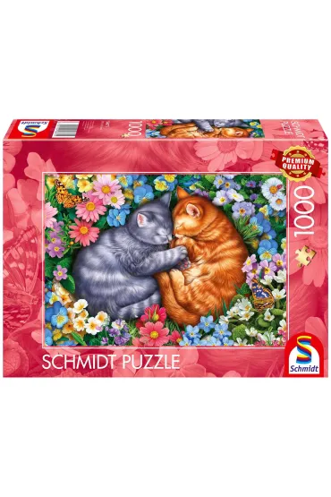 Puzzle PQ 1000 el. Aksamitne łapki