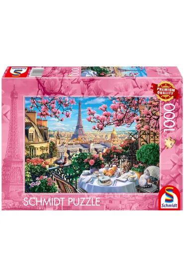 Puzzle PQ 1000 el. Śniadanie w Paryżu