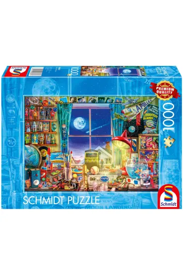 Puzzle PQ 1000 el. W drodze na księżyc