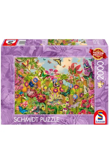 Puzzle PQ 2000 el. Ogród motyli