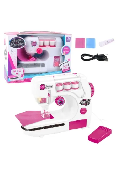 Maszyna do szycia ze światłem i dźwiękiem