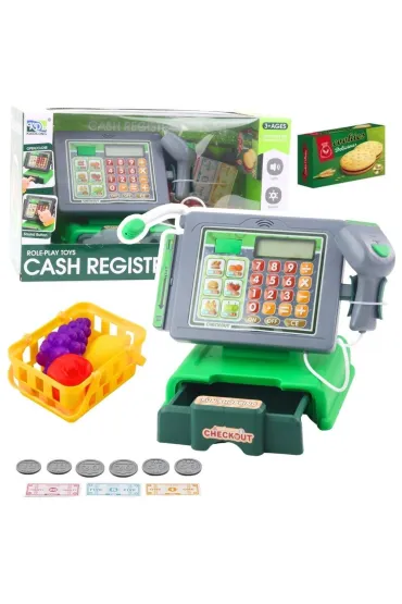 Kasa sklepowa ze światłem i dźwiękiem