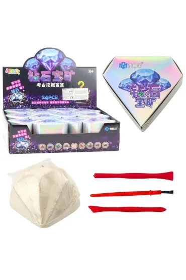 Zestaw archeoloiczny kamienie i narzęzia