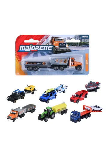 Majorette Miejskie z przyczepami MIX