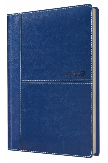 Kalendarz 2026 A4 tygodniowy registry niebieski