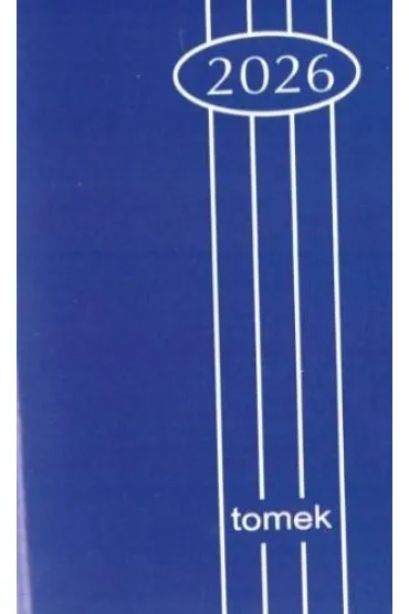 Kalendarz 2026 kieszonkowy Tomek MIX