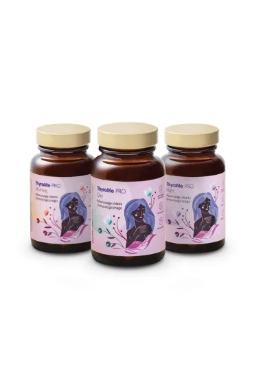 SET 4HER ThyroMe Pro suplement diety Morning + Day + Night