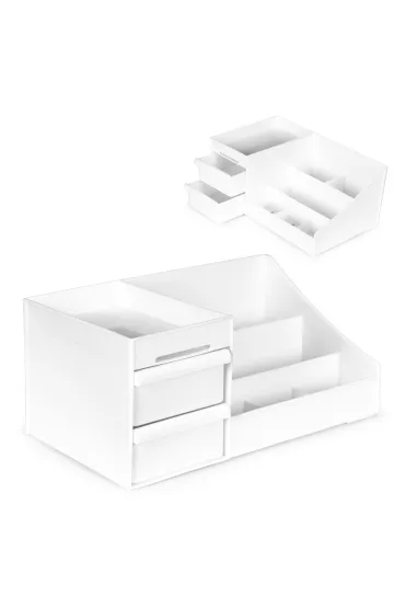 Organizer na biżuterię kosmetyki miejsce na akcesoria biurowe