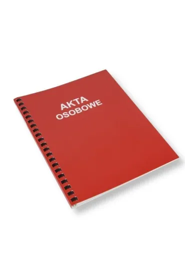 Teczka Akta osobowe T1 czerwona