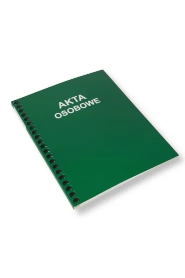 Teczka Akta osobowe T1 zielona