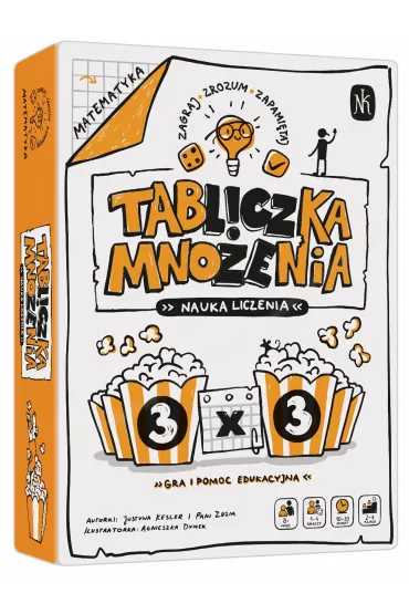 Tabliczka mnożenia. Nauka liczenia