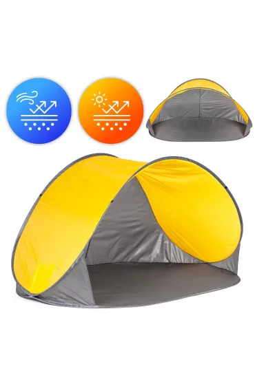 Namiot plażowy parawan samorozkładający na plażę basen ogród